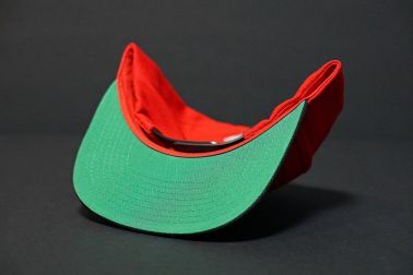 Red Fishing Cap with 3D Fish