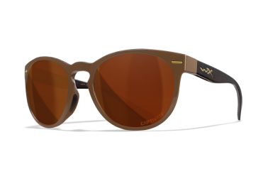 Okulary Wiley X COVERT Captivate Polarized Copper Gloss Coffee/Crystal Brown Frame