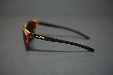 Glasses Wiley X ULTRA Captivate Polarized Copper Gloss Demi Brown/Gloss Black Frame