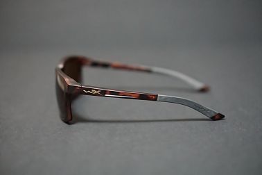 Glasses Wiley X ALFA Captivat Polarized Copper Matte Havana Brown Frame