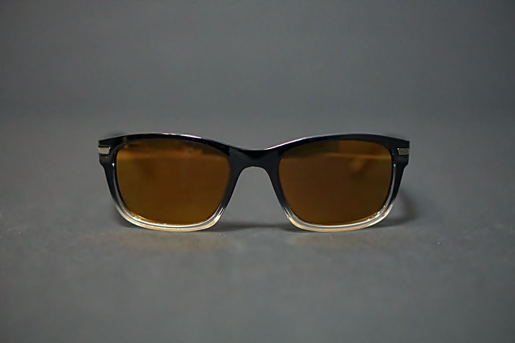 Okulary Wiley X Helix Captivate Polarized Bronze Mirror Gloss Black Fade to Clear Crystal Frame