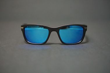 Glasses Wiley X Helix Captivate Polarized Blue Mirror Matte Black Frame