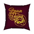 Wodoodporna poduszka wędkarska szpan fishing w kolorze bordo