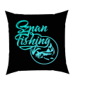Wodoodporna poduszka wędkarska szpan fishing w kolorze czarnym